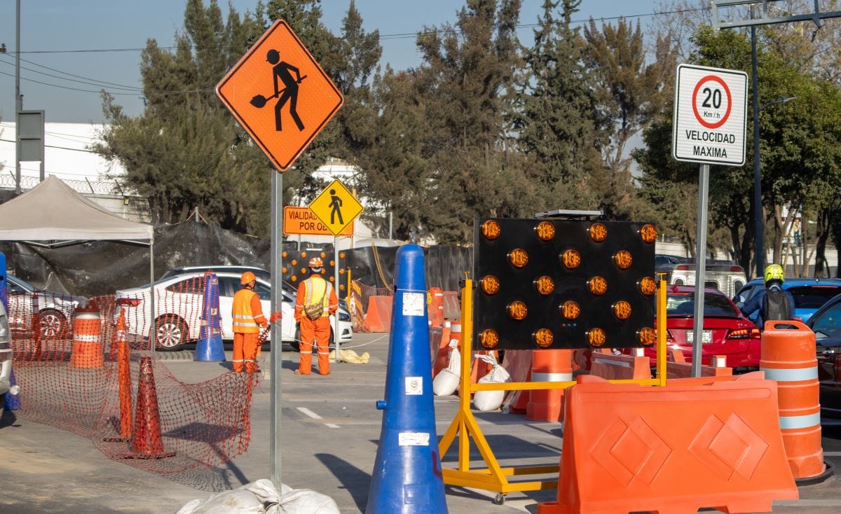 Como senalizar zonas de obra en autopistas y avenidas