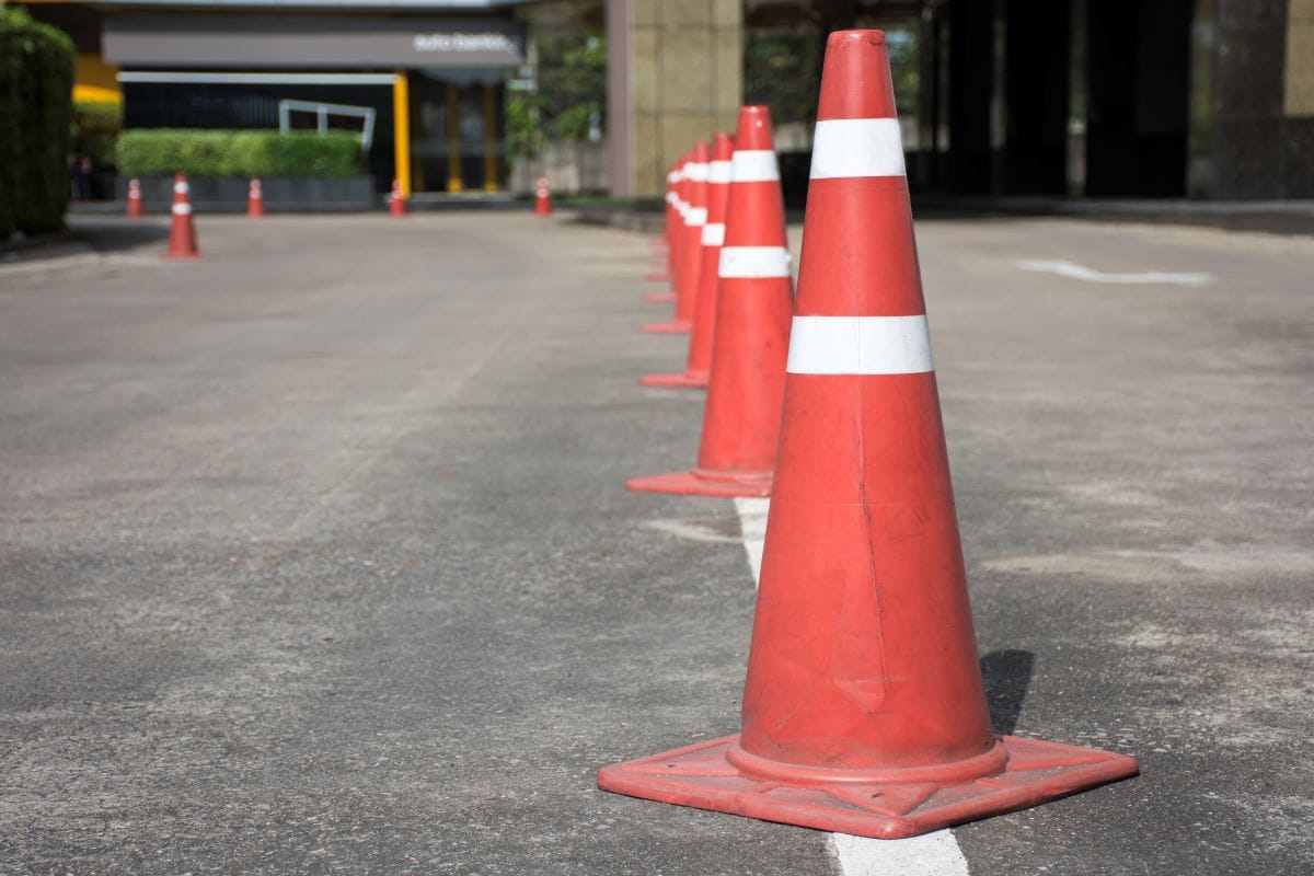 como señalizar con trafitambos