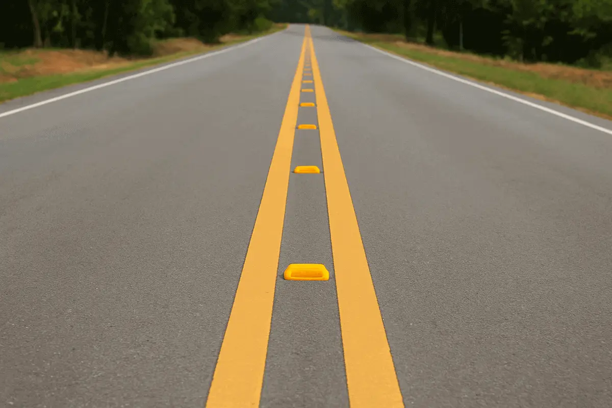 vialetas reflejantes